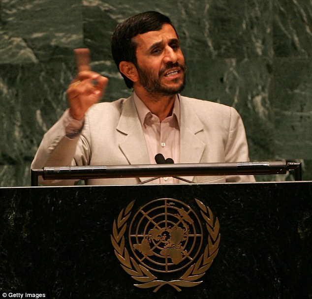 El Servicio Secreto de EEUU le disparó al presidente iraní, Mahmoud Ahmadinejad, durante una reunión de las Naciones Unidas 