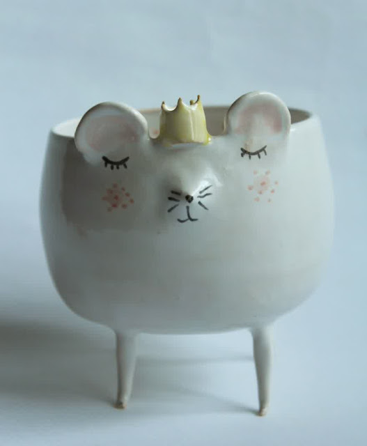 whimsical animal ceramic