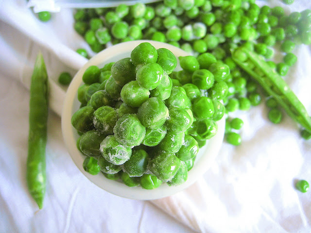 storing green peas for a year