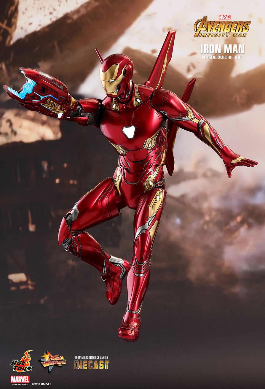 Hot Toys Avengers infinity War Iron Man MK50 1/6 Scale Figure Official