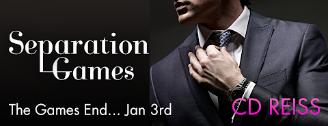 Cover Reveal: Separation Games - CD Reiss (The Games Duet - Part 2)