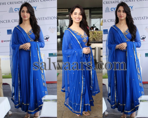 Tamanna in Amrita Takur Salwar