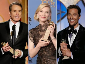 gagnants Golden Globes 2014