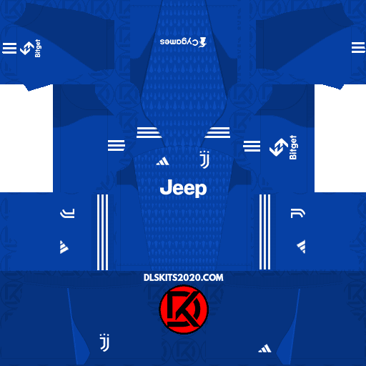 Juventus FC DLS Kits 2023-2024 Adidas - Dream League Soccer All Kit Released (Goalkeeper Home)