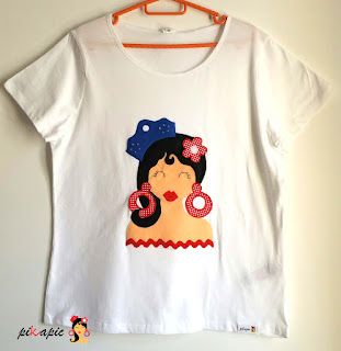 Camiseta flamenca Aina Pikapic