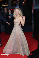 Jennifer Lawrence in a golde glittering gown at Red Sparrow Premiere in London ~  Exclusive Galleries 015.jpg