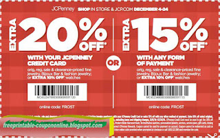 Free Printable JcPenney Coupons