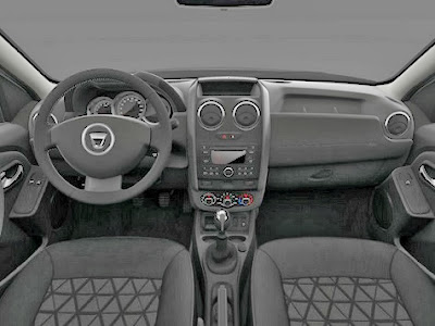 Salpicadero y cuadro de mandos del Dacia Duster