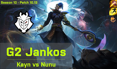 G2 Jankos Kayn JG vs Nunu - EUW 10.13