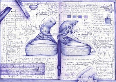 ballpoint pen art