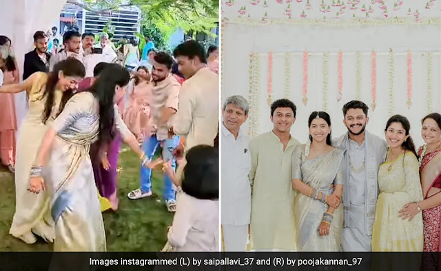 Sai Pallavi's Electrifying Dance at Sister's Engagement Sets the Internet Abuzz