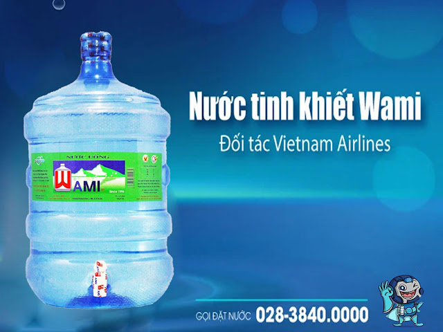 Nước uống Wami bình 19L