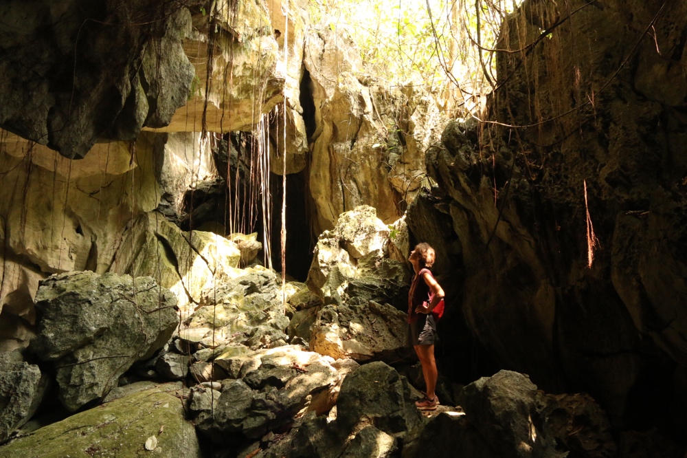 Cave entrance