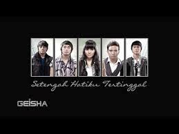 kunci gitar geisha - setengah hatiku tertinggal