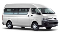 Harga / Biaya Rental Mobil Hiace 15 SEATS Commuter