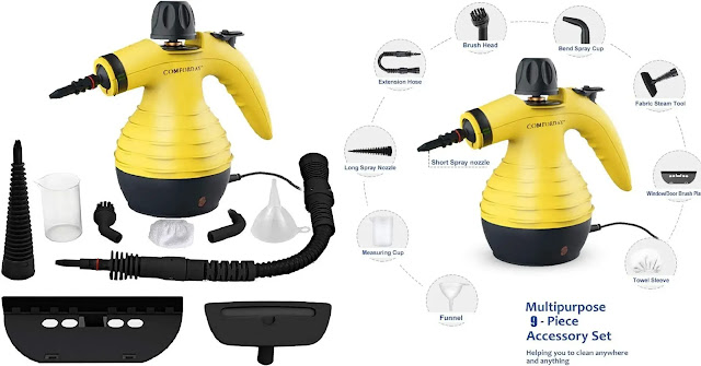 7. All-In-One Comforday Handheld Steam Cleaner