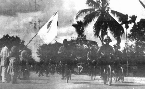 Briged infantari berbasikal Jepun ketika menjajah Malaya
