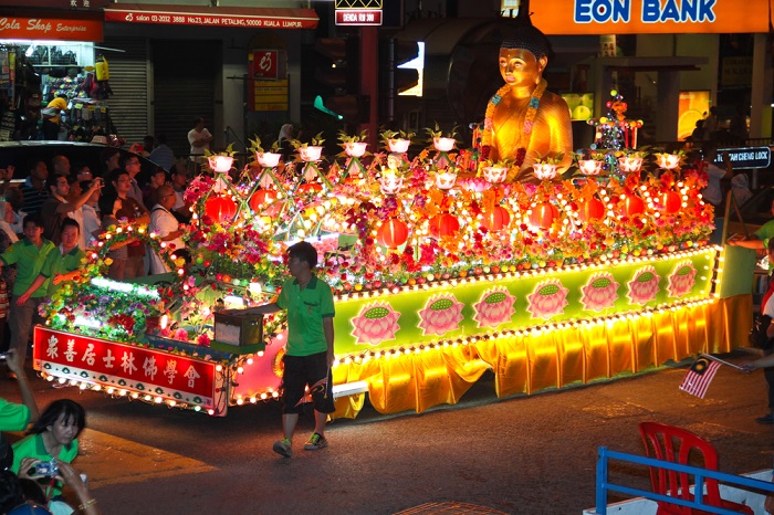 Vesak Day Celebration Procession Parade