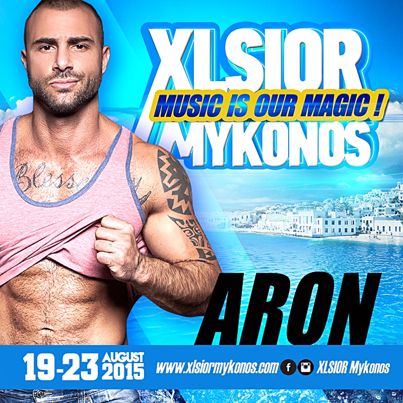 XLSIOR MYKONOS 2015 by DJ ARON