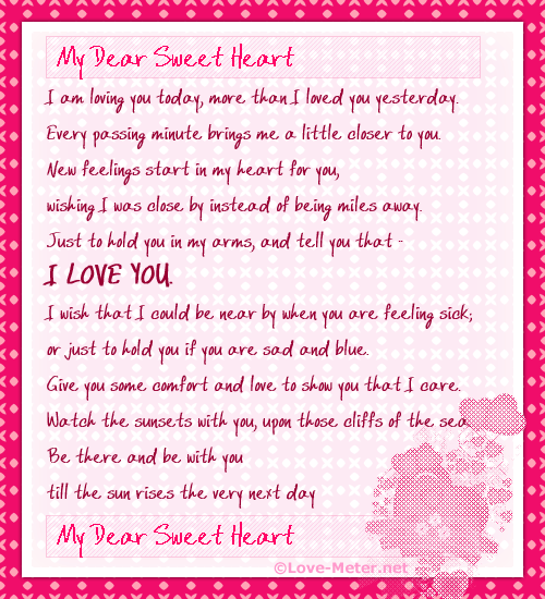 valentines day poems for husband. valentines day romantic poems