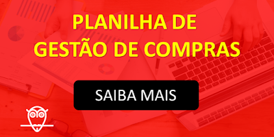 Planilha de Gestão de Compras e Pedidos em Excel
