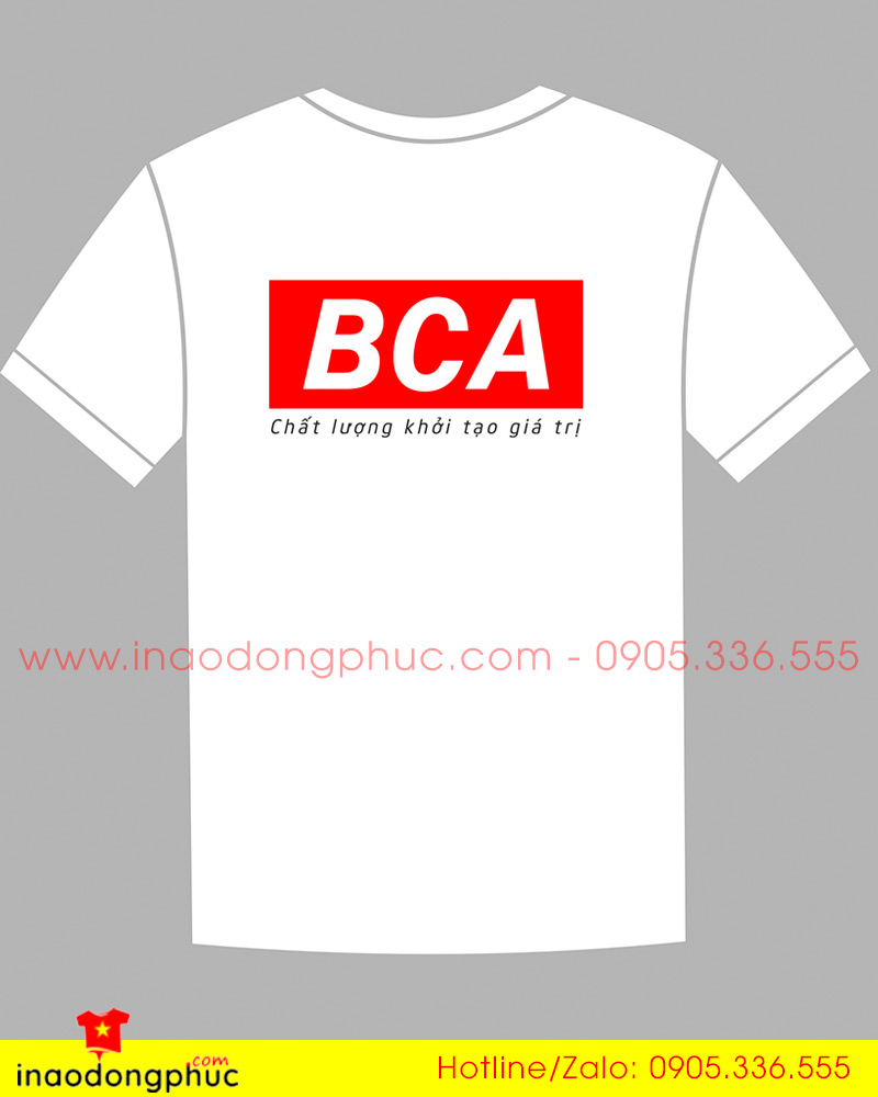 In áo phông Công ty BCA