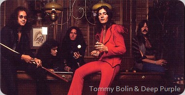 Tommy Bolin with Deep Purple
