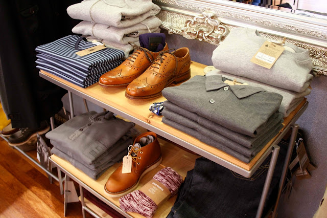 grenson shoes red wing boots liverpool, weavers door menswear liverpool, menswear shops liverpool, independent shops liverpool, norse projects socks