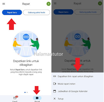 cara menggunakan google meet di gmail