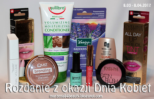 beauty box konkurs lakier hybrydowy claresa eveline pierre rene 