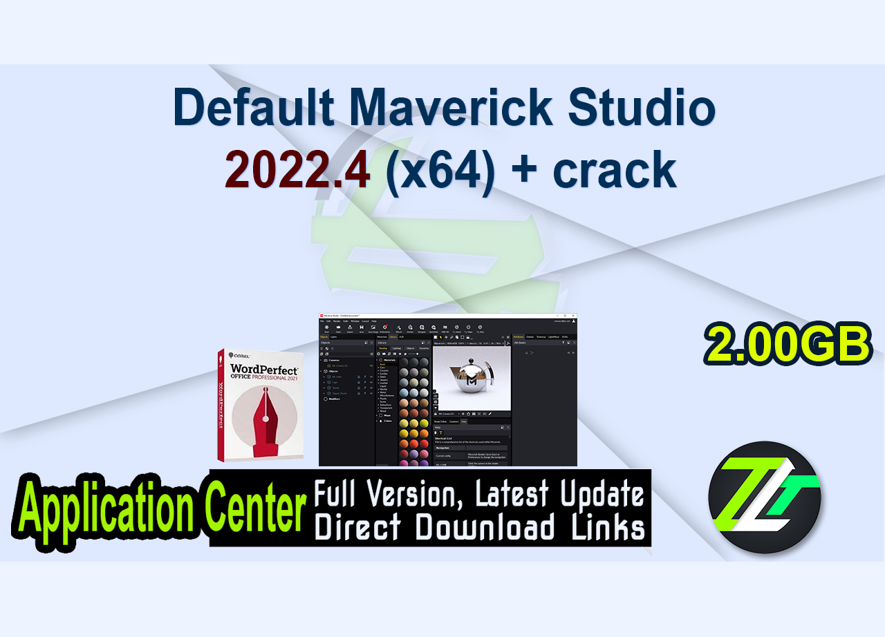 Default Maverick Studio 2022.4 (x64) + crack