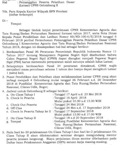 The Leader: Setelah Pemberkasan CPNS, Kapan Mulai Kerja CPNS Kementerian ATR / BPN???