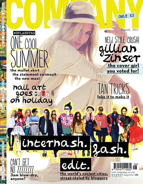 Gillian Zinser Covers Company August 2012 » Gossip | Gillian Zinser