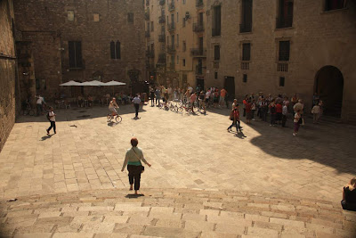 Plaça del Rei in the Gothic Quarter