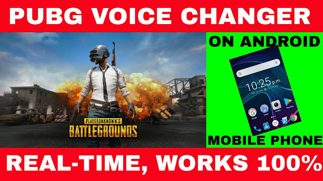 BEST REAL TIME VOICE CHANGER APP FOR PUBG MOBILE