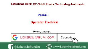 Lowongan Kerja Tangerang PT Chinli Plastic Technology Indonesia Via Email