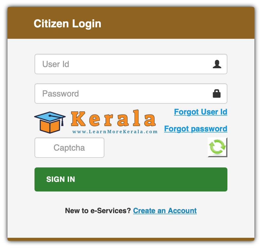 e-citizen log in
