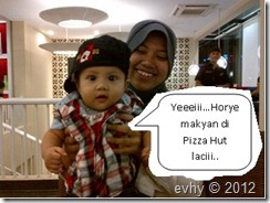 makan pizza