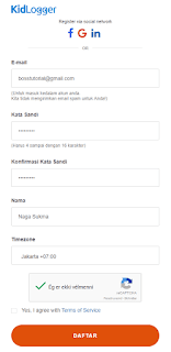 Tutorial Cara memata-matai Aktivitas Komputer Orang Lain dengan KidLogger