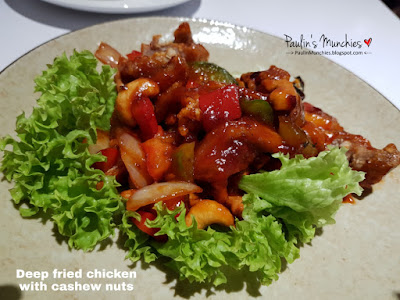Deep fried chicken with cashew nuts - Sanook Kitchen at Northpoint Shopping Center - Paulin's Munchies