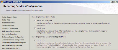 Reporting Services Configuration