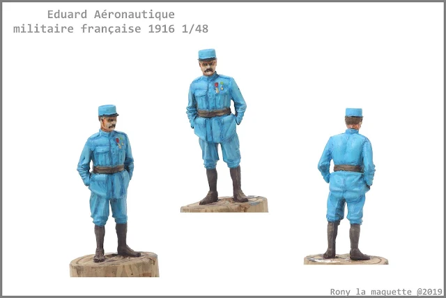 Figurine "Aéronautique militaire Française 1916" Eduard 1/48