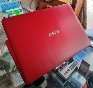 Jual Laptop ASUS X441NA ( Celeron N3350 ) Fullset