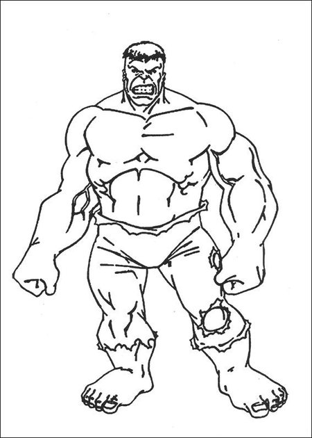Download Hulk - Avengers Coloring Pages >> Disney Coloring Pages