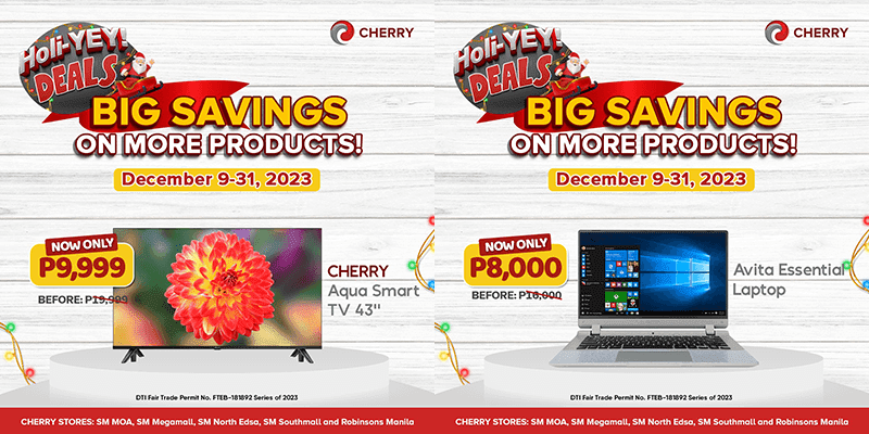 The holiday sale of CHERRY