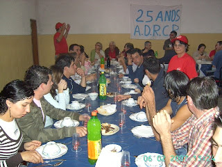 ALMOÇO na associação de pardieiros