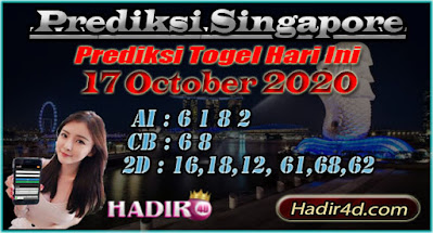 PREDIKSI TOGEL SINGAPORE 17 OCTOBER 2020