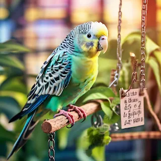 How do you train a budgie