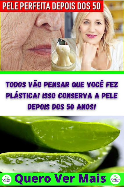 TODOS VÃO PENSAR QUE VOCÊ FEZ PLÁSTICA! Isso CONSERVA a Pele Depois dos 50 ANOS!