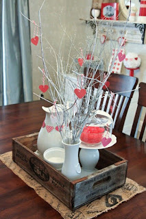 Centerpieces for Valentine's Day